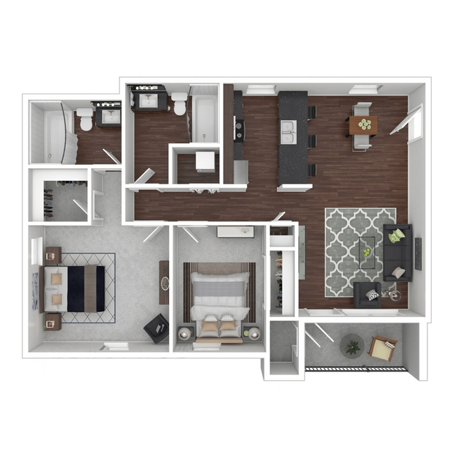 Floorplan - The Ava Apartments