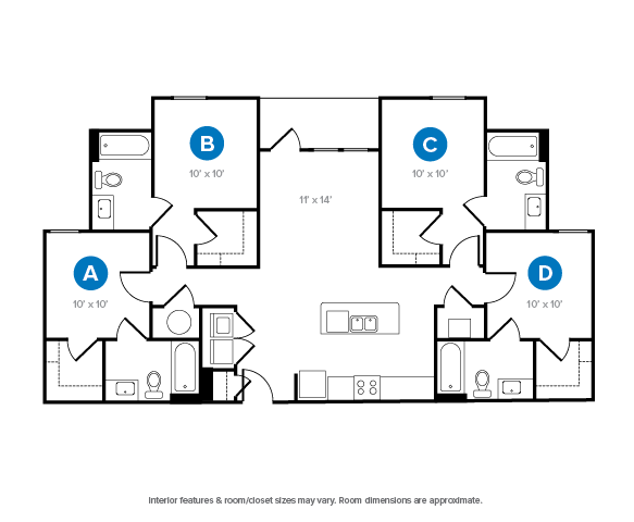 4 Bed, 4 Bath Classic - Yugo Atlanta Summerhill