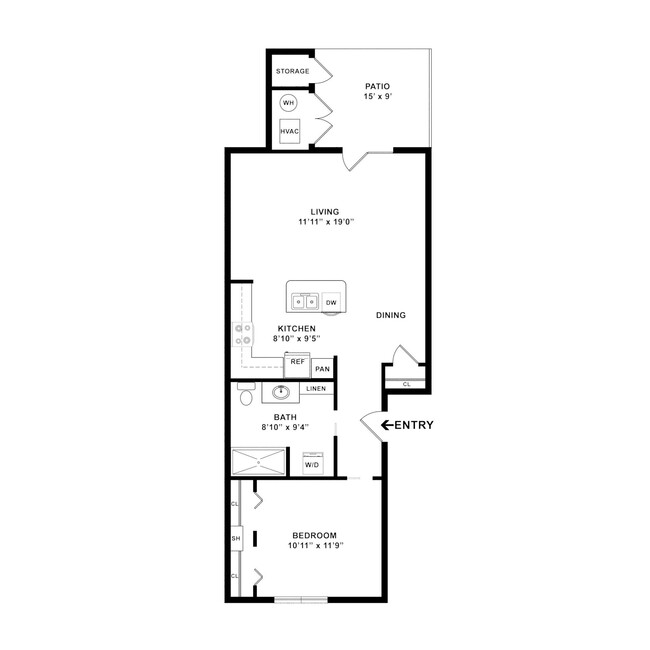 Floorplan - The Summit Apartments