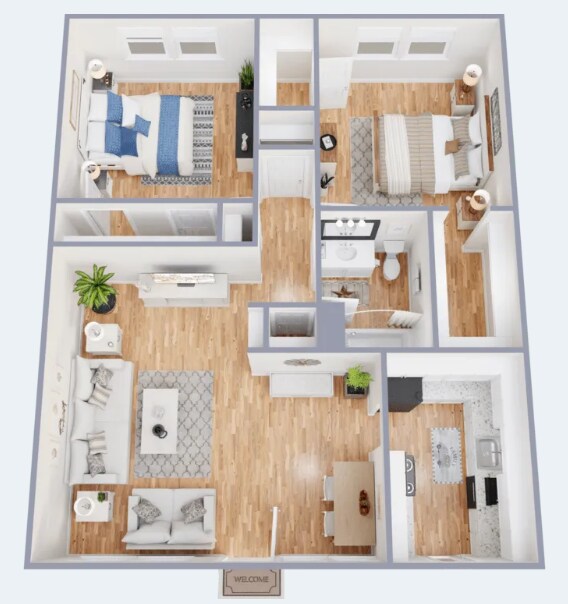 Floorplan - Esperanza Apartments