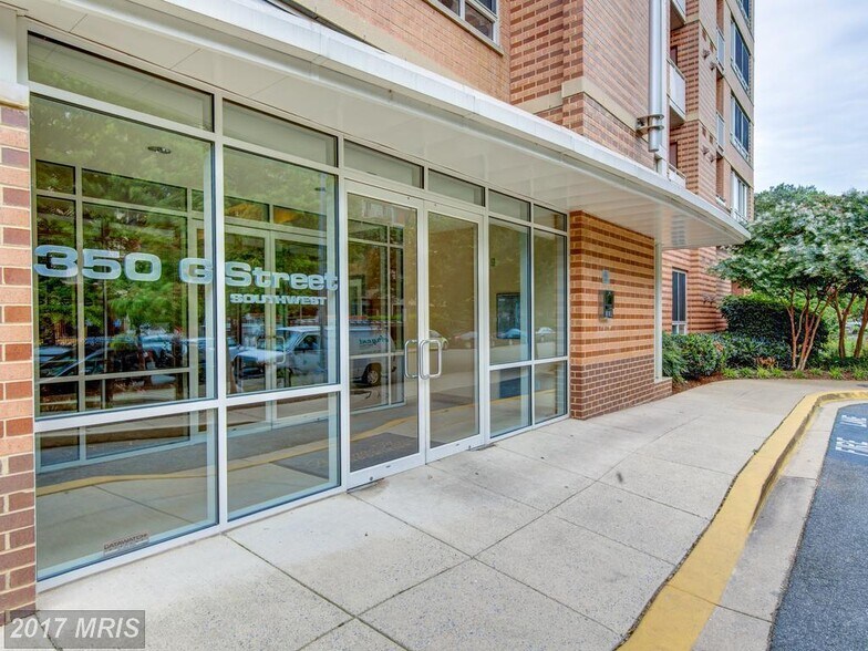 Front of building - 350 G St SW