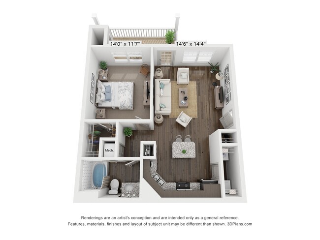 Floorplan - Reserve at Redwine