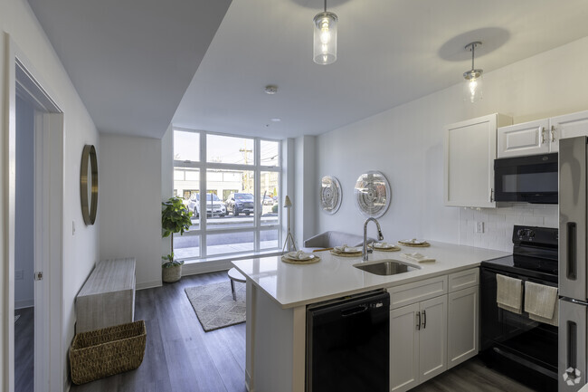 View From Kitchen To Living Area - 54 Union