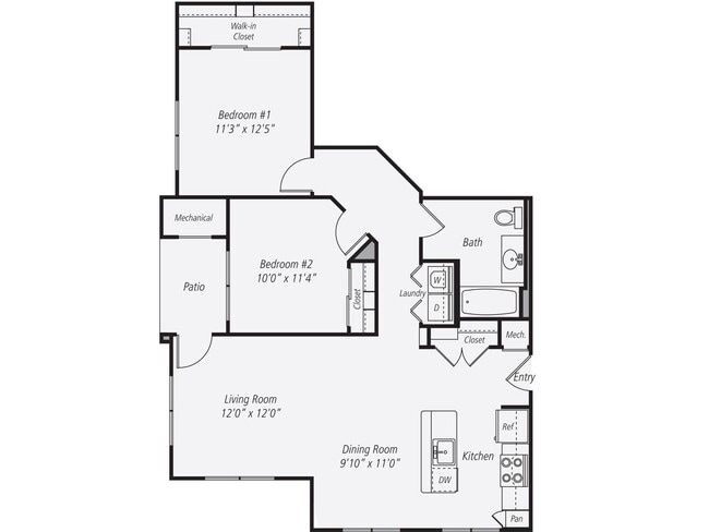 Floorplan - Avalon Garden City