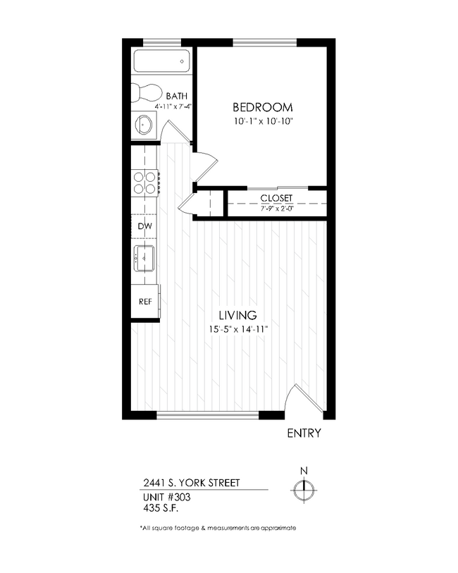 Floorplan - 2441 S. York St.