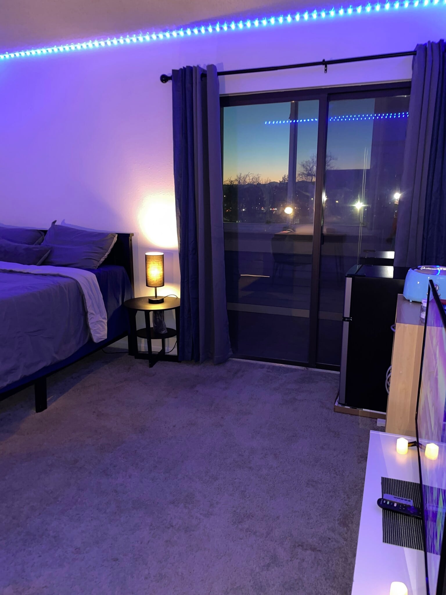 Secondary Bed room with patio view - 11115 E Alameda Ave