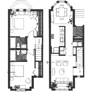 2BR/2BA - Station House Apartments