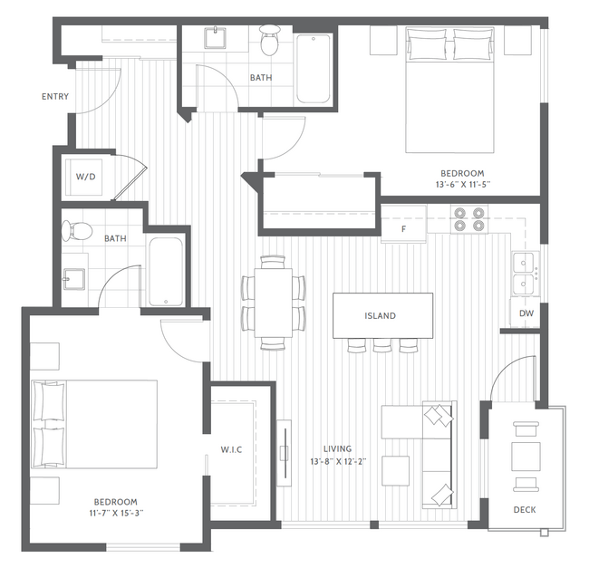 Floorplan - Harbor Heights 55+ Community