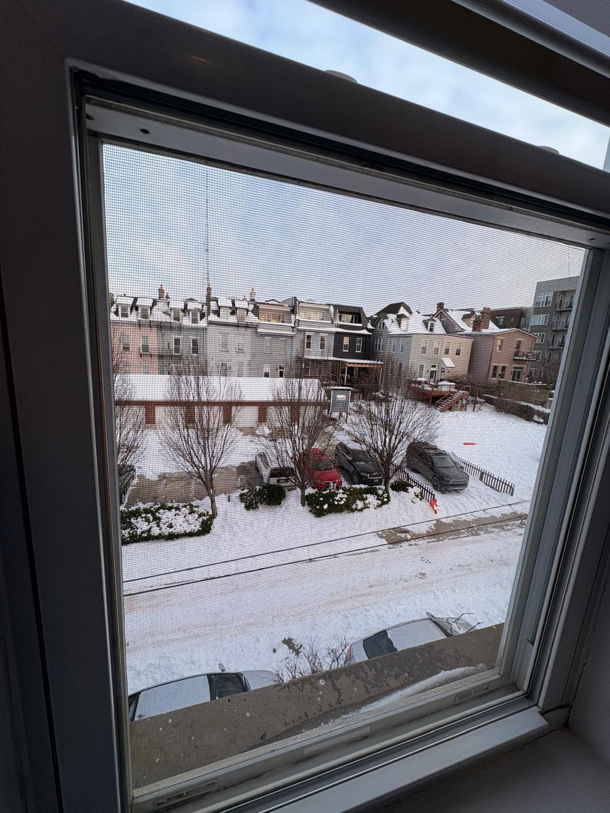 Street view from kitchen - 1925 Auburn Ave