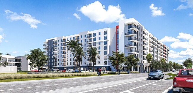 Ambar Station | Homestead, FL | Apartment Rendering - Ambar Station