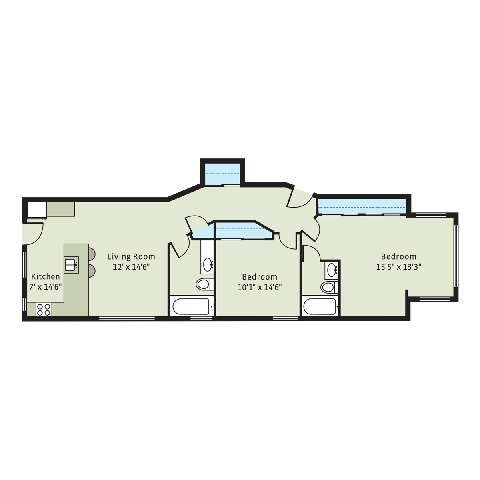 Floorplan - 5350-5358 S. Maryland Avenue