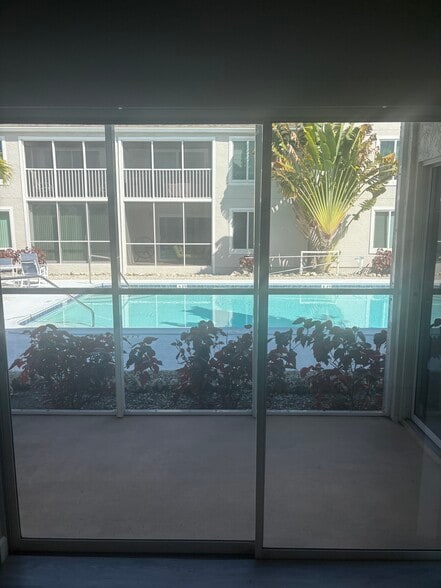view of lanai and pool - 2185 San Marco Rd