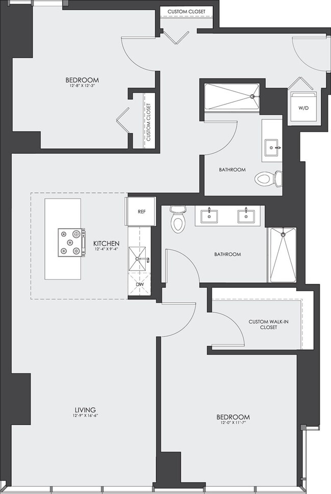 Floorplan - Hubbard 221