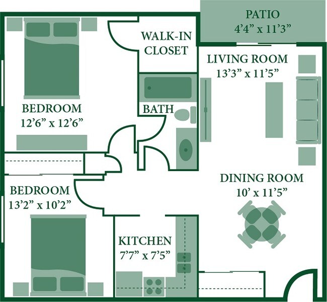 Floorplan - Twin Pines
