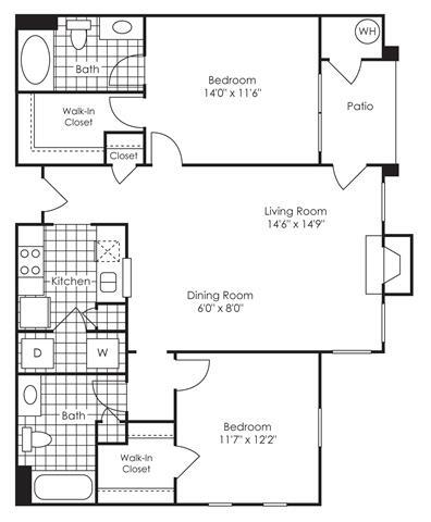 Floorplan - Evergreens at Mahan