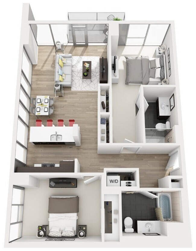 Floorplan - Halsted Flats