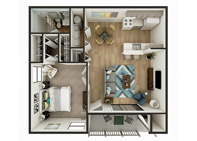 Floorplan - Sanford Landing Apartments