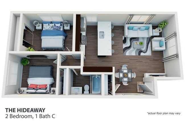 Floorplan - The Hideaway