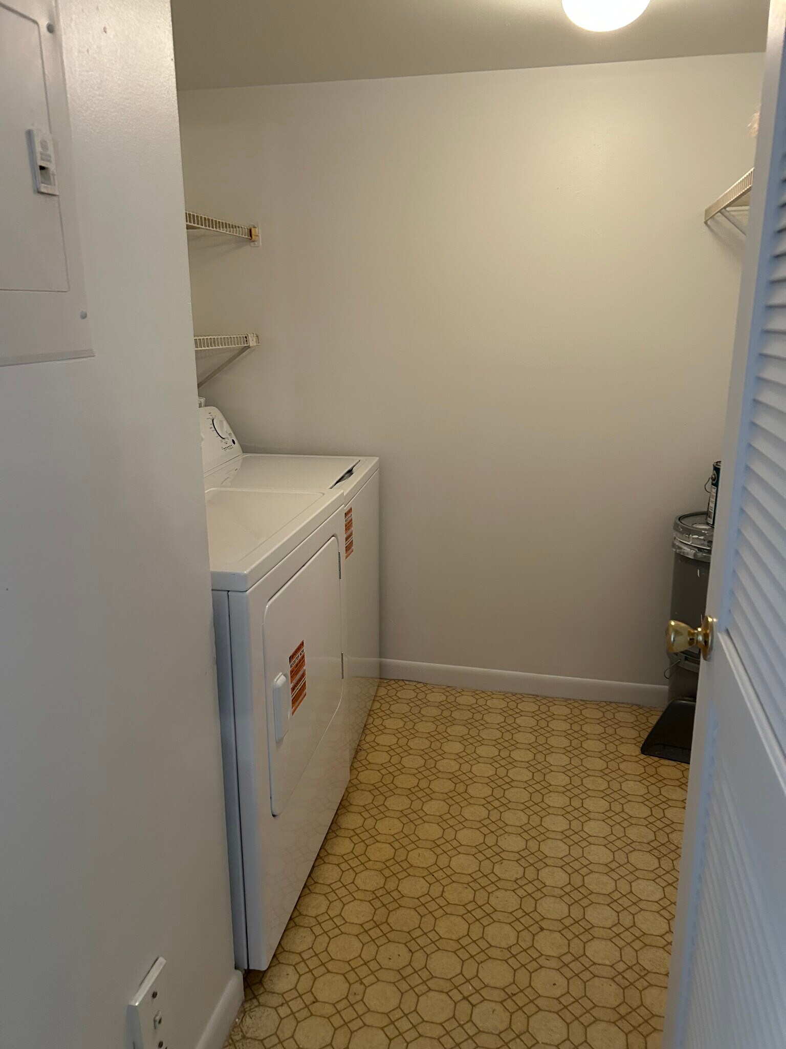 Laundry room with brand new full-size washer and dryer - 1004 Green Pine Blvd