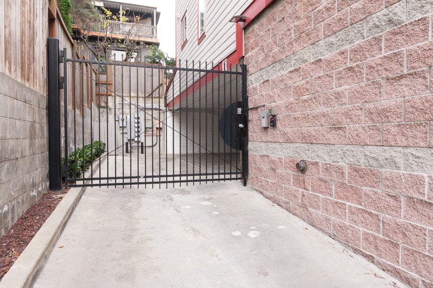 entrance gate - 208 Boylston Ave E