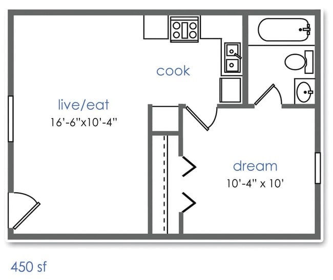 1BR/1BA - Somesuch Place