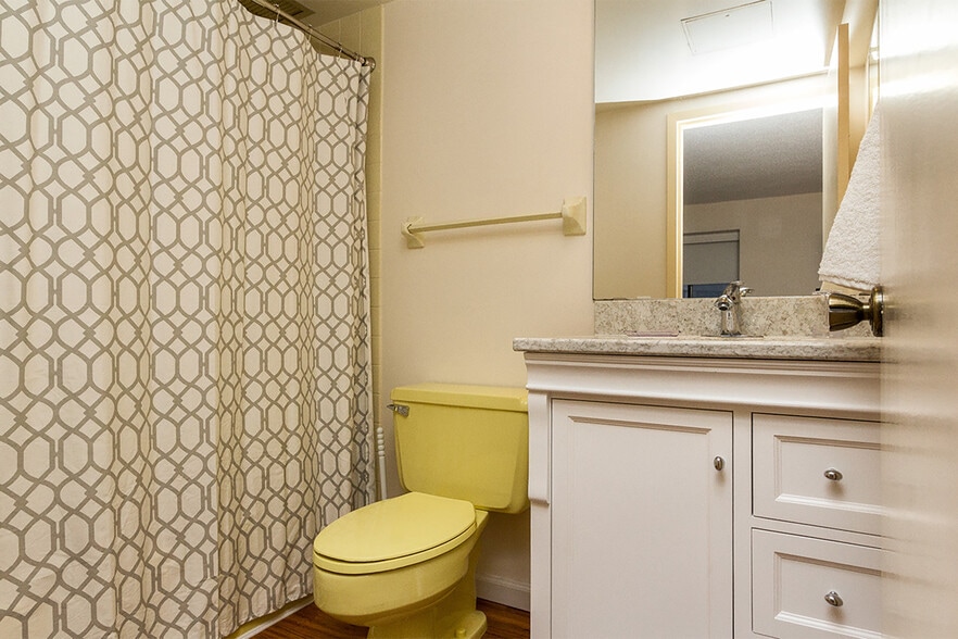 Full Master Bathroom with Bathtub, Shower and Vanity - 207 5th Ave SW #308