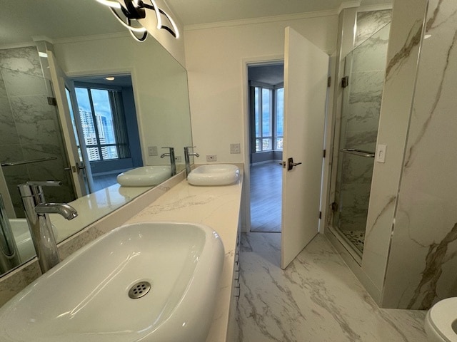 master bathroom with shower - 725 Kapiolani Blvd