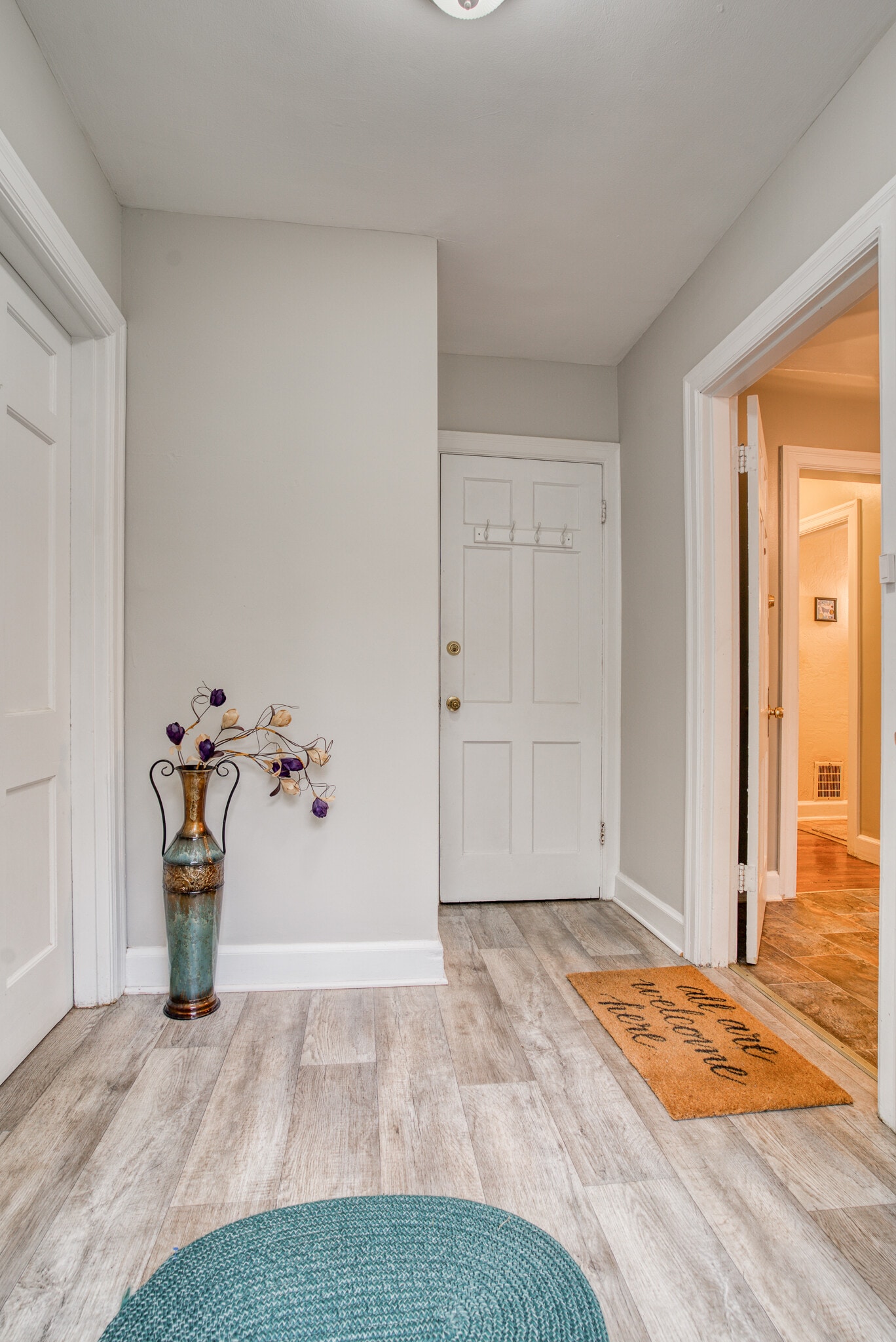 Back Entry Mud Room and access to shared basement, storage and laundry. - 1000b Grandview Dr