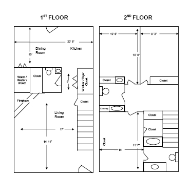 3BR/2.5BA - Copperfield Terrace Condominiums