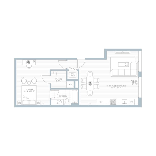 Floorplan - Lofts At Abrams Fixtures