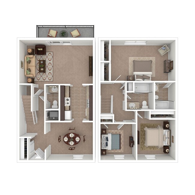 Floorplan - Blackhawk Apartments