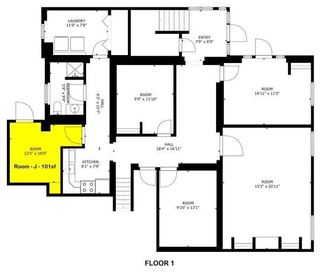 Floorplan - 1716 Clinch Ave