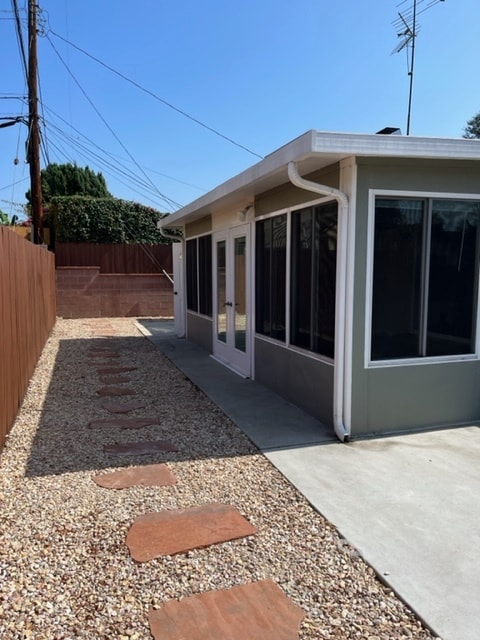 Backyard. - 18033 Glenburn Ave