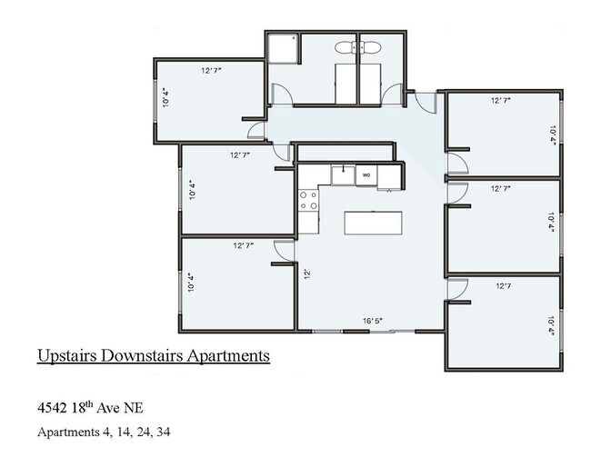 Interior Photo - Upstairs Downstairs Apartments