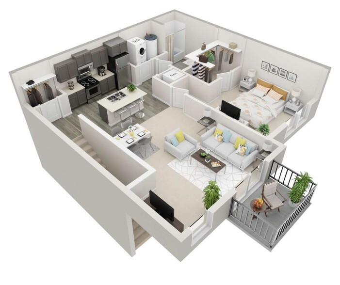 Interior Photo - The Granary Townhomes