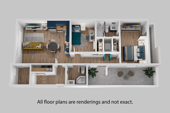 Floorplan - Sunset Apartments