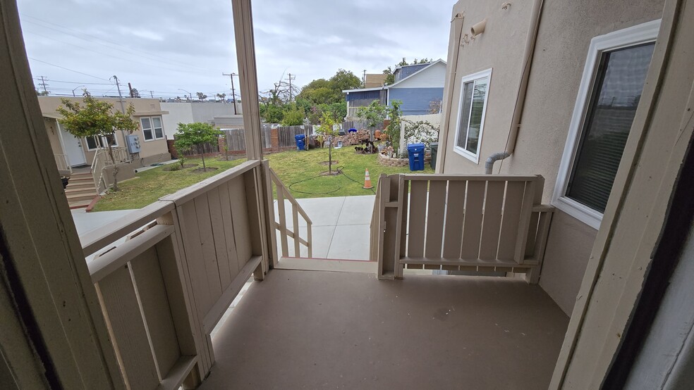 Back Patio - 417 Ocean View Ave