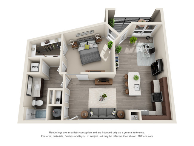 Floorplan - The Baldwin at St. Paul Square