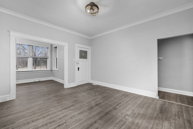 Family Room (looking toward front door and bonus room - 4612 Arsenal St