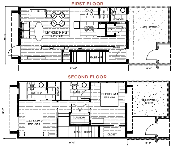 Floorplan - 62 Squared Apartments