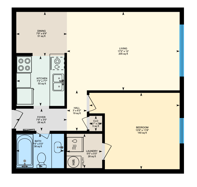 Floorplan - The Ridge at Bellevue
