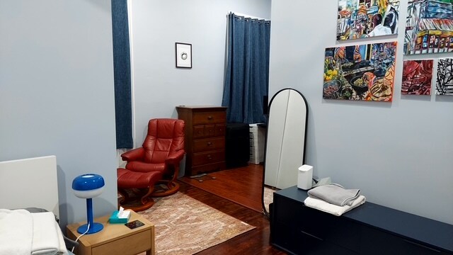 Bedroom 1, view into back area - 180 Bowen St