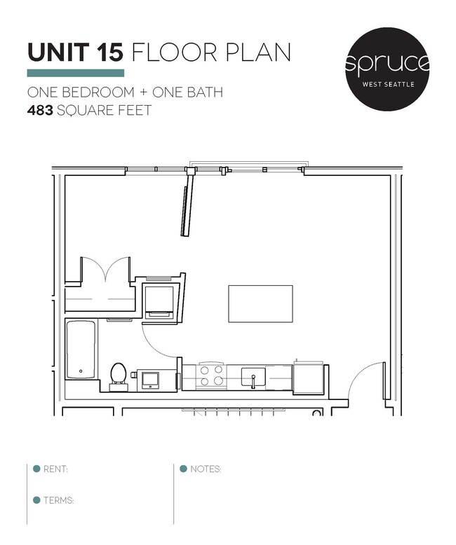 Floorplan - Spruce