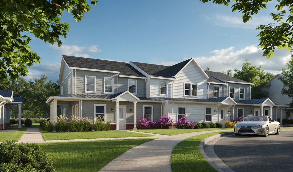 Townhome Exterior - Viewpoint at Murfreesboro