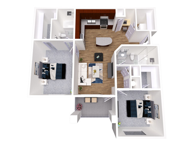 Floorplan - Panther Creek Parc