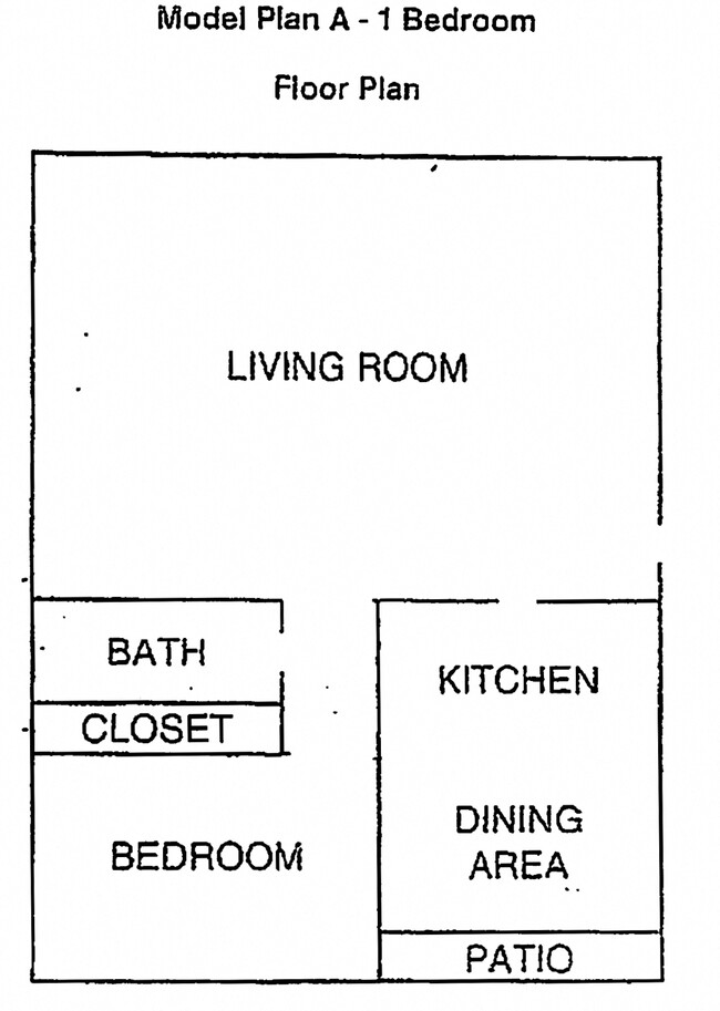 Floorplan - Crestwood Apartments