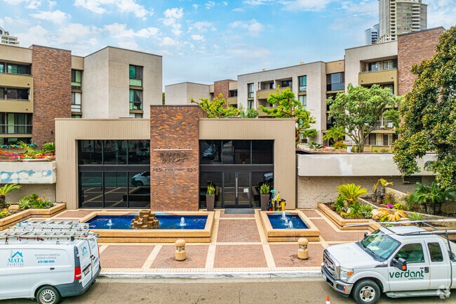 View from Street - Marina Park