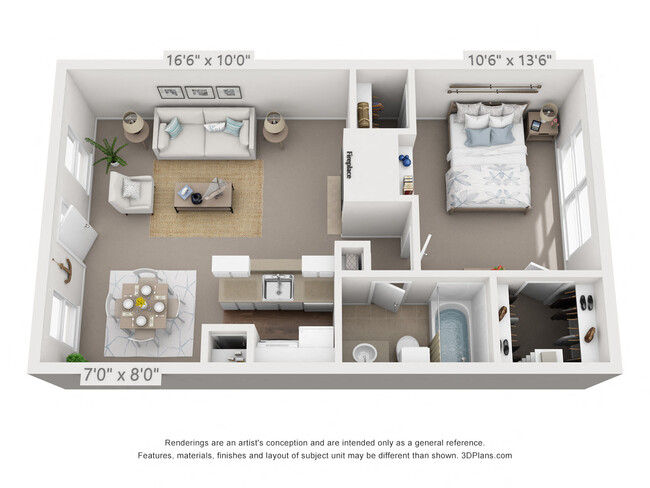 Floorplan - The Summit at Midtown