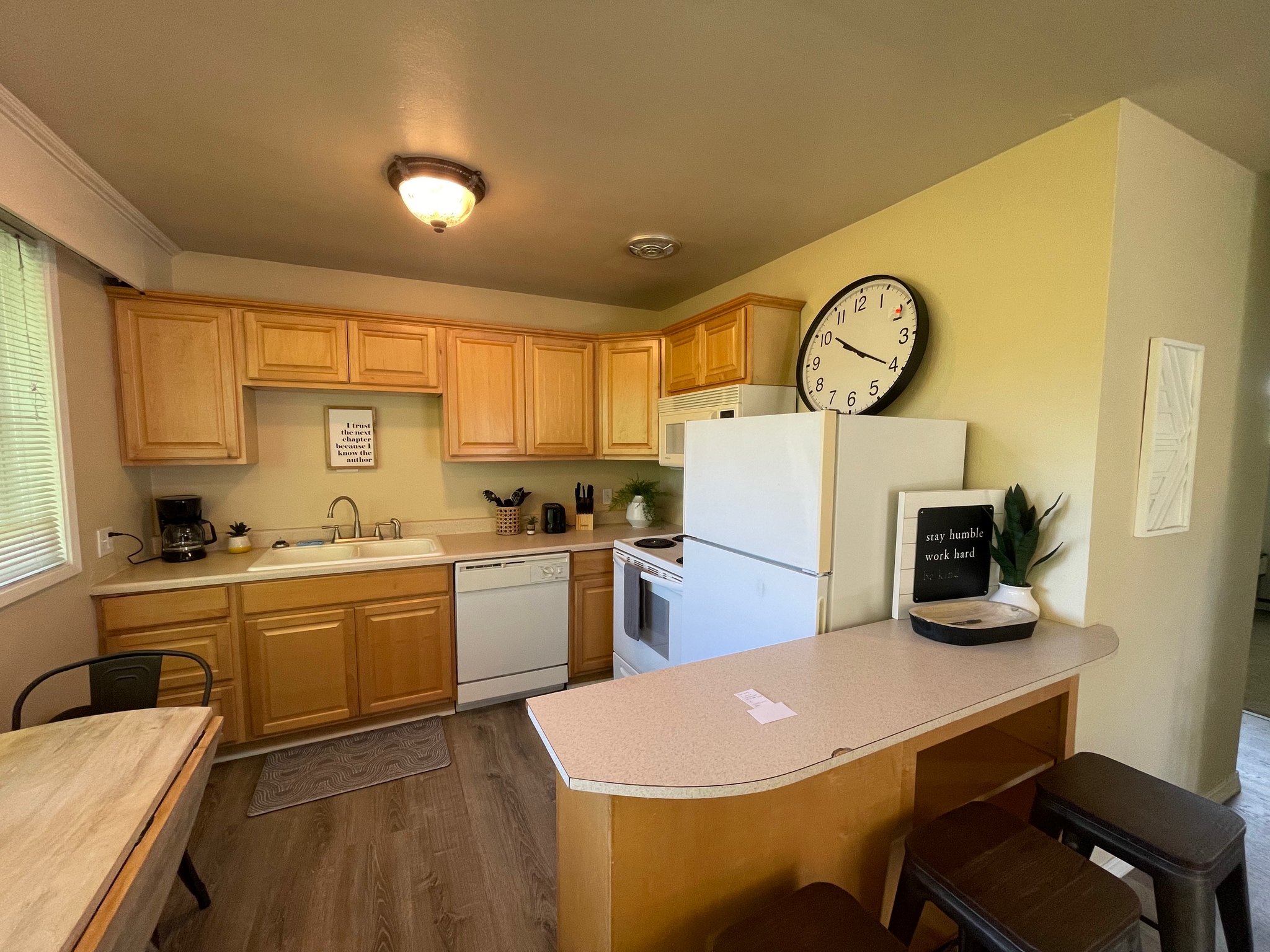 Kitchen includes all necessary dishes/cookware for basic needs. - 2172 W 15th Ct