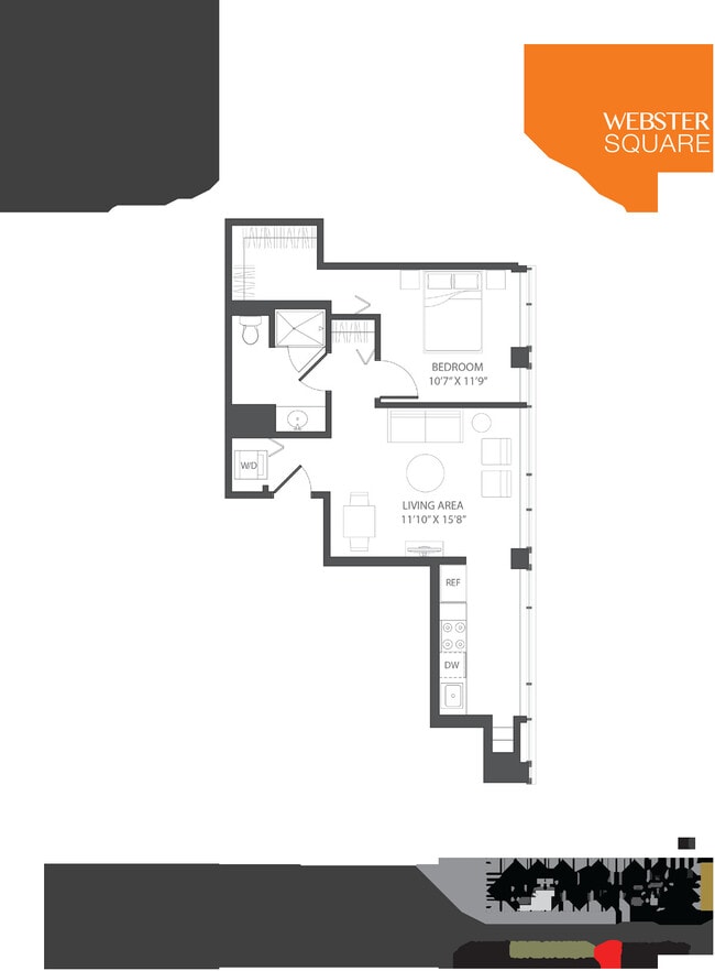 14 Floor Plan - Webster Square Apartments